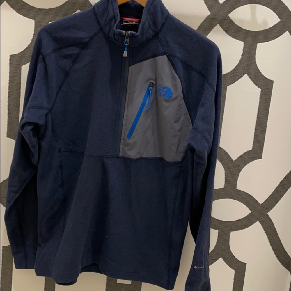 North Face fleece quarter zip